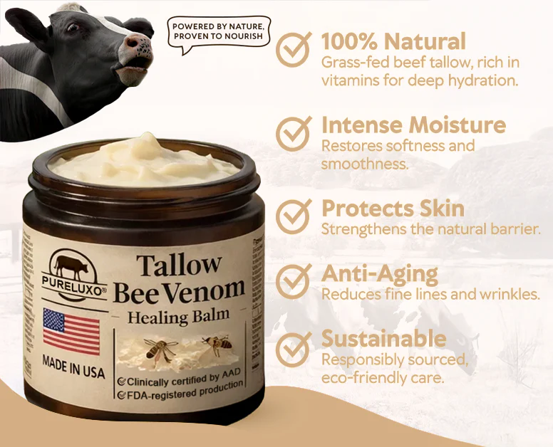 【𝐿𝑎𝑠𝑡 𝐷𝑎𝑦 𝑃𝑟𝑜𝑚𝑜𝑡𝑖𝑜𝑛 70% 𝑂𝐹𝐹】𝑷𝒖𝒓𝒆𝒍𝒖𝒙𝒐® 🇺🇸 𝑇𝑎𝑙𝑙𝑜𝑤 & 𝐵𝑒𝑒 𝑉𝑒𝑛𝑜𝑚 𝑅𝑒𝑝𝑎𝑖𝑟 𝐶𝑟𝑒𝑎𝑚（for acne, wrinkles, and damaged skin — steroid-free） - Image 15