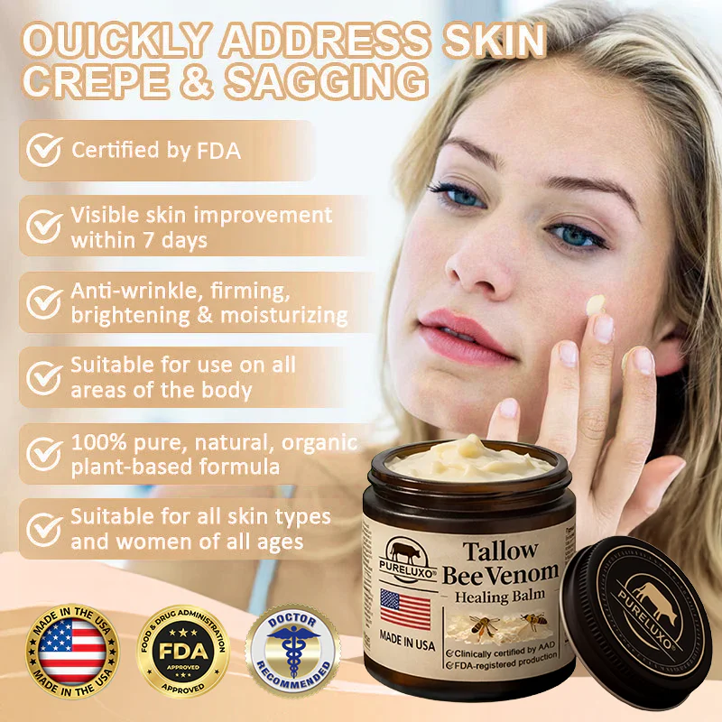 【𝐿𝑎𝑠𝑡 𝐷𝑎𝑦 𝑃𝑟𝑜𝑚𝑜𝑡𝑖𝑜𝑛 70% 𝑂𝐹𝐹】𝑷𝒖𝒓𝒆𝒍𝒖𝒙𝒐® 🇺🇸 𝑇𝑎𝑙𝑙𝑜𝑤 & 𝐵𝑒𝑒 𝑉𝑒𝑛𝑜𝑚 𝑅𝑒𝑝𝑎𝑖𝑟 𝐶𝑟𝑒𝑎𝑚（for acne, wrinkles, and damaged skin — steroid-free） - Image 9